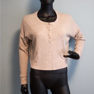 Hollister button neck sweater